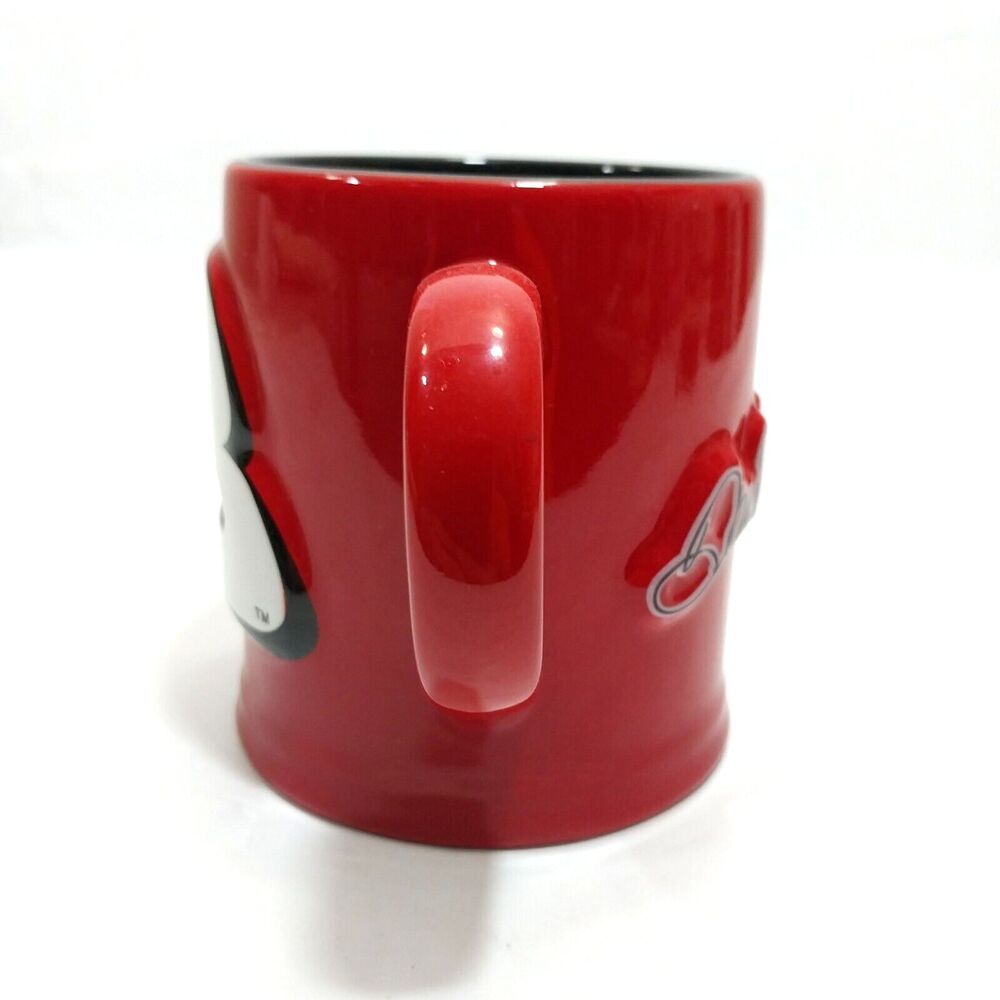 Dale Earnhardt Jr #8 Coffee Cup (NICE) Red Signature NASCAR Licensed 2002 #N100 - Picture 4 of 7